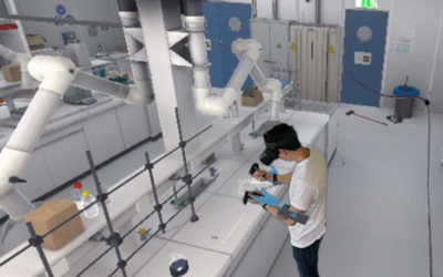 International launch of the first virtual twin of a chemistry lab at EDUCAUSE, in the USA